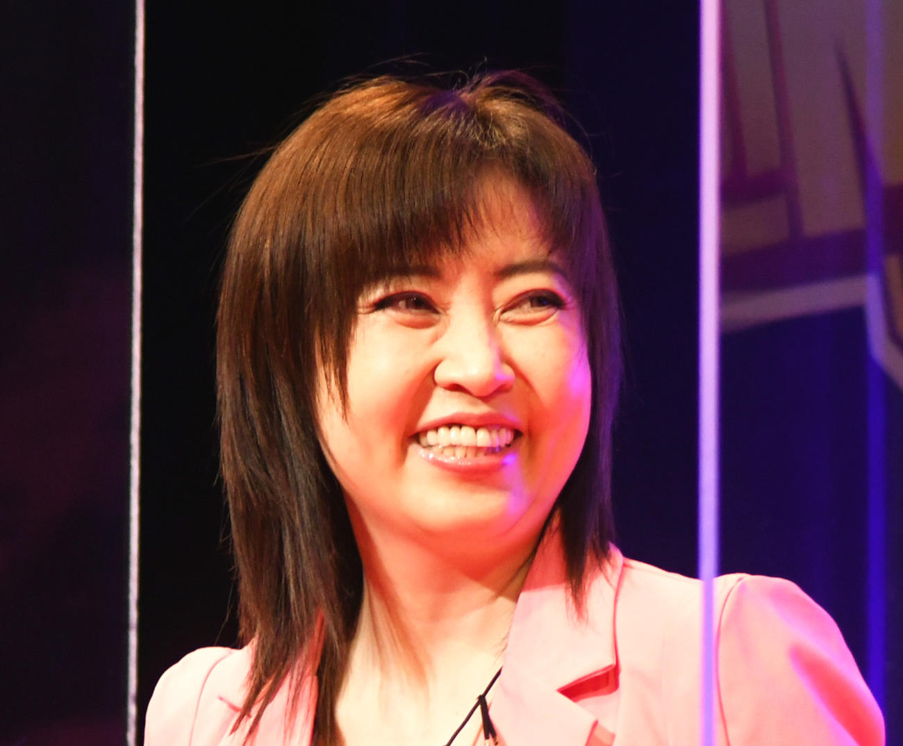 声優の林原めぐみ（2021年撮影）