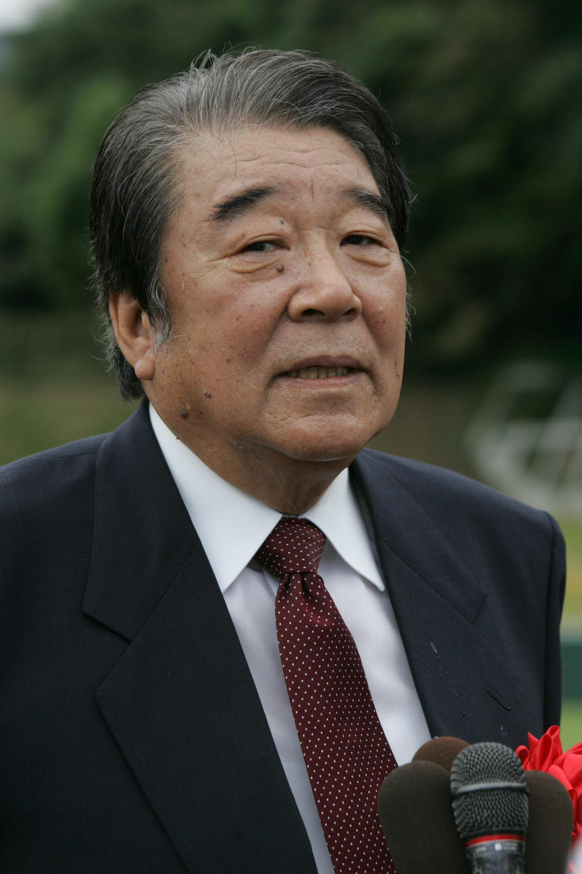 稲尾和久さん（2007年10月撮影）