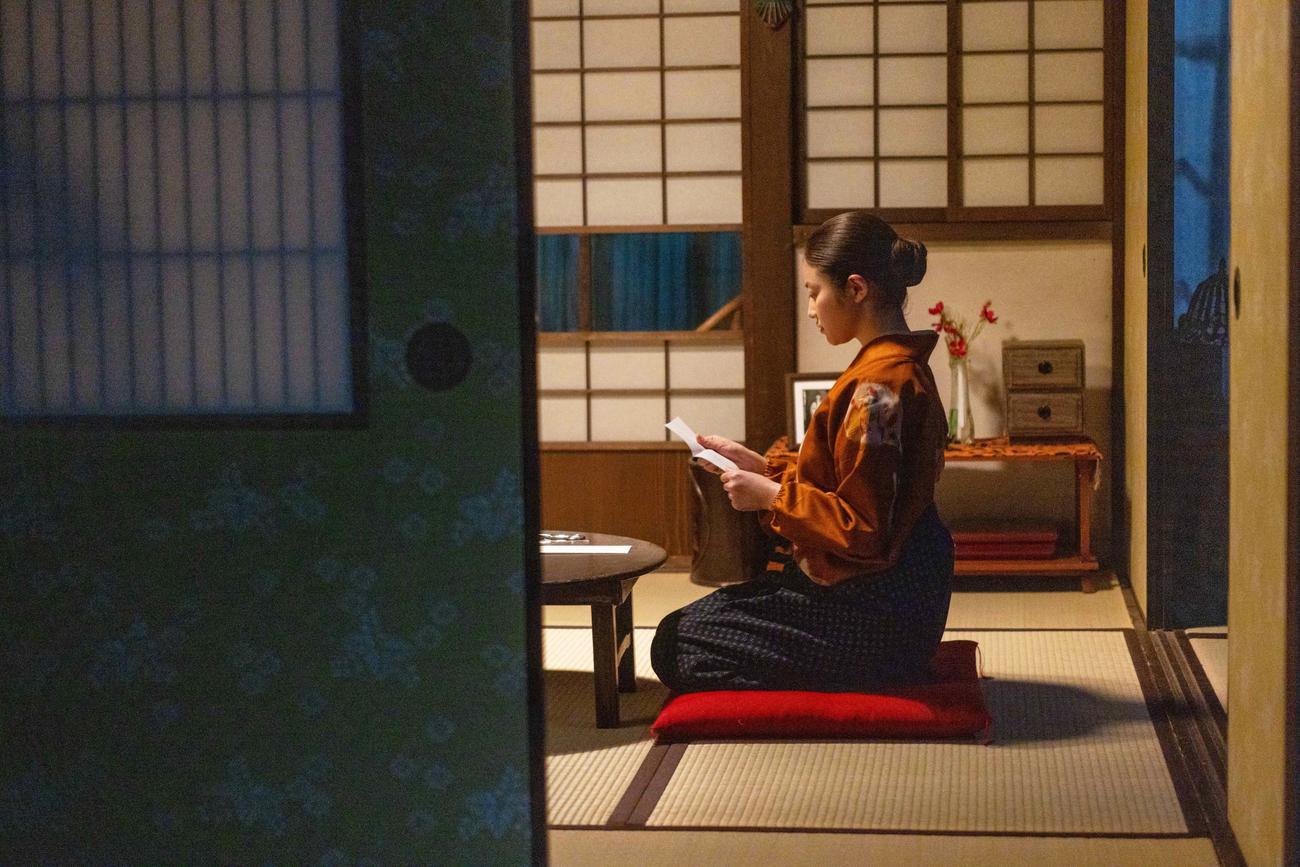 NHK連続テレビ小説「あんぱん」の1場面（C）NHK