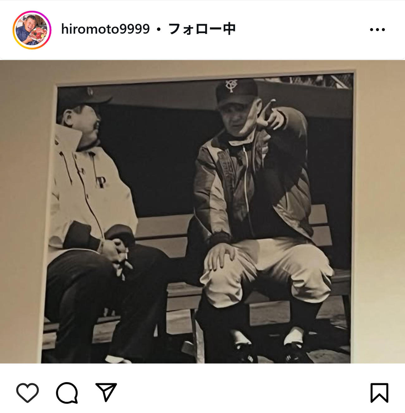 大久保博元氏のインスタグラムから
