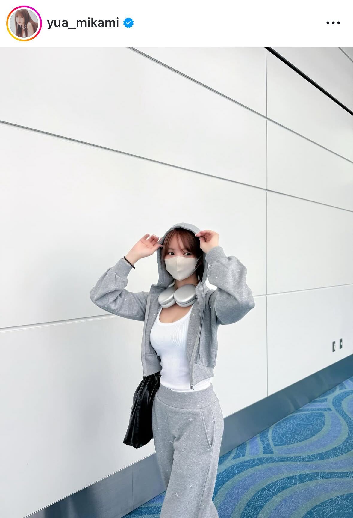 三上悠亜のインスタグラムから