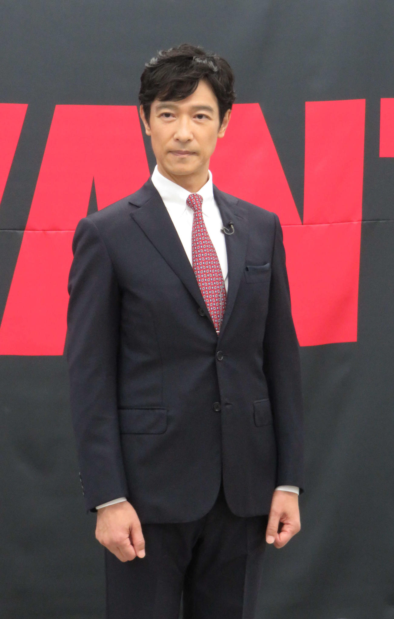 「VIVANT」続編放送決定の合同取材会に臨んだ堺雅人
