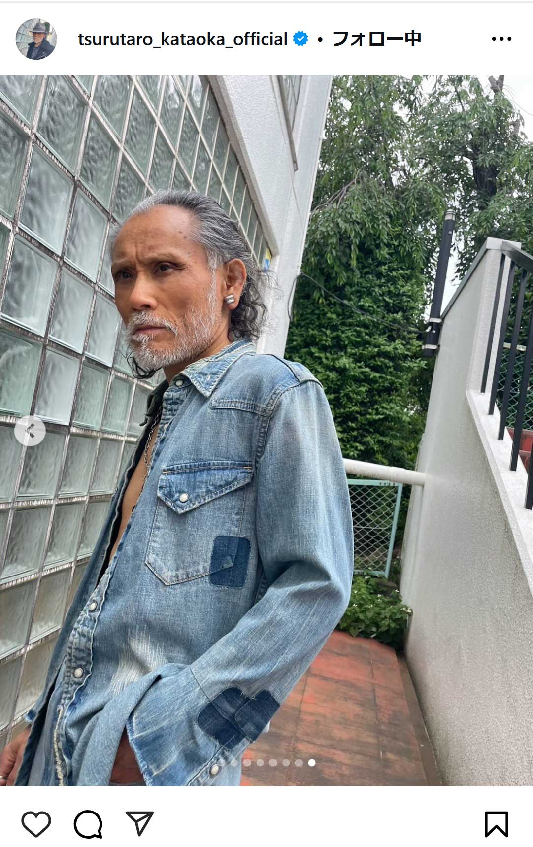 片岡鶴太郎のインスタグラムから
