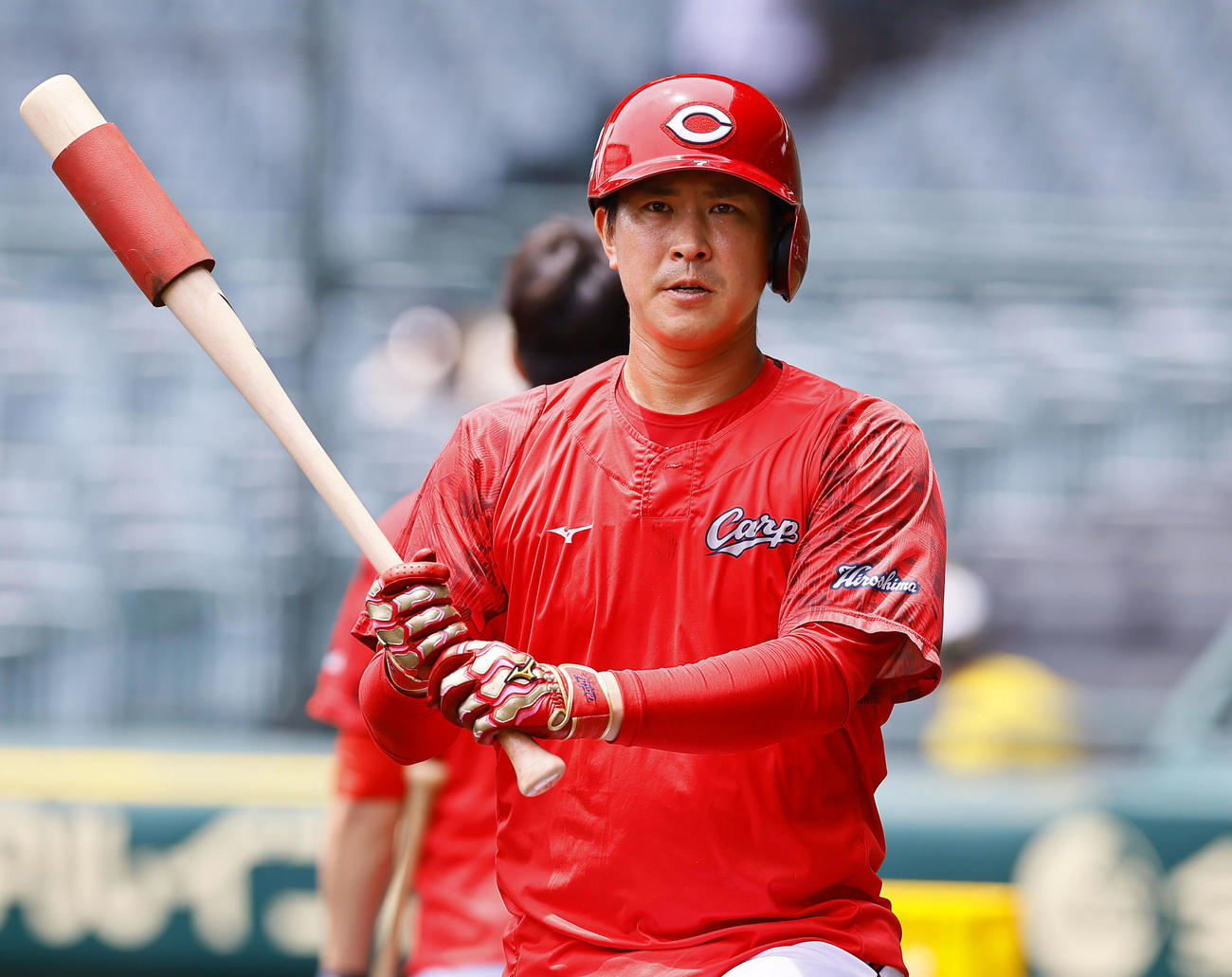 広島堂林翔太（2025年5月撮影）