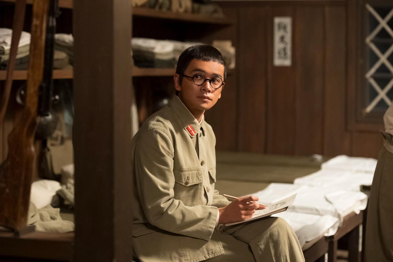 NHK連続テレビ小説「あんぱん」の1場面（C）NHK