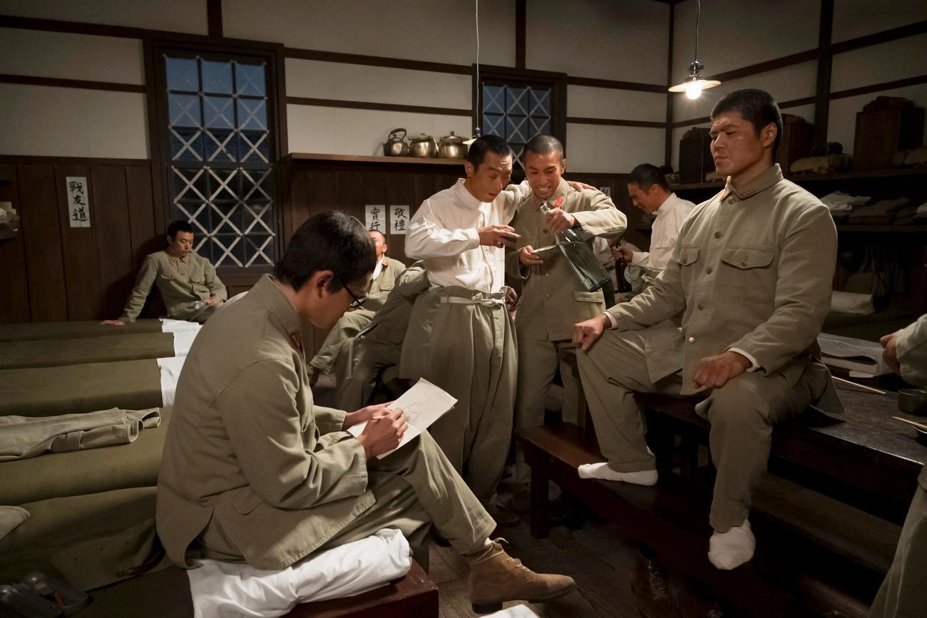 NHK連続テレビ小説「あんぱん」の1場面（C）NHK