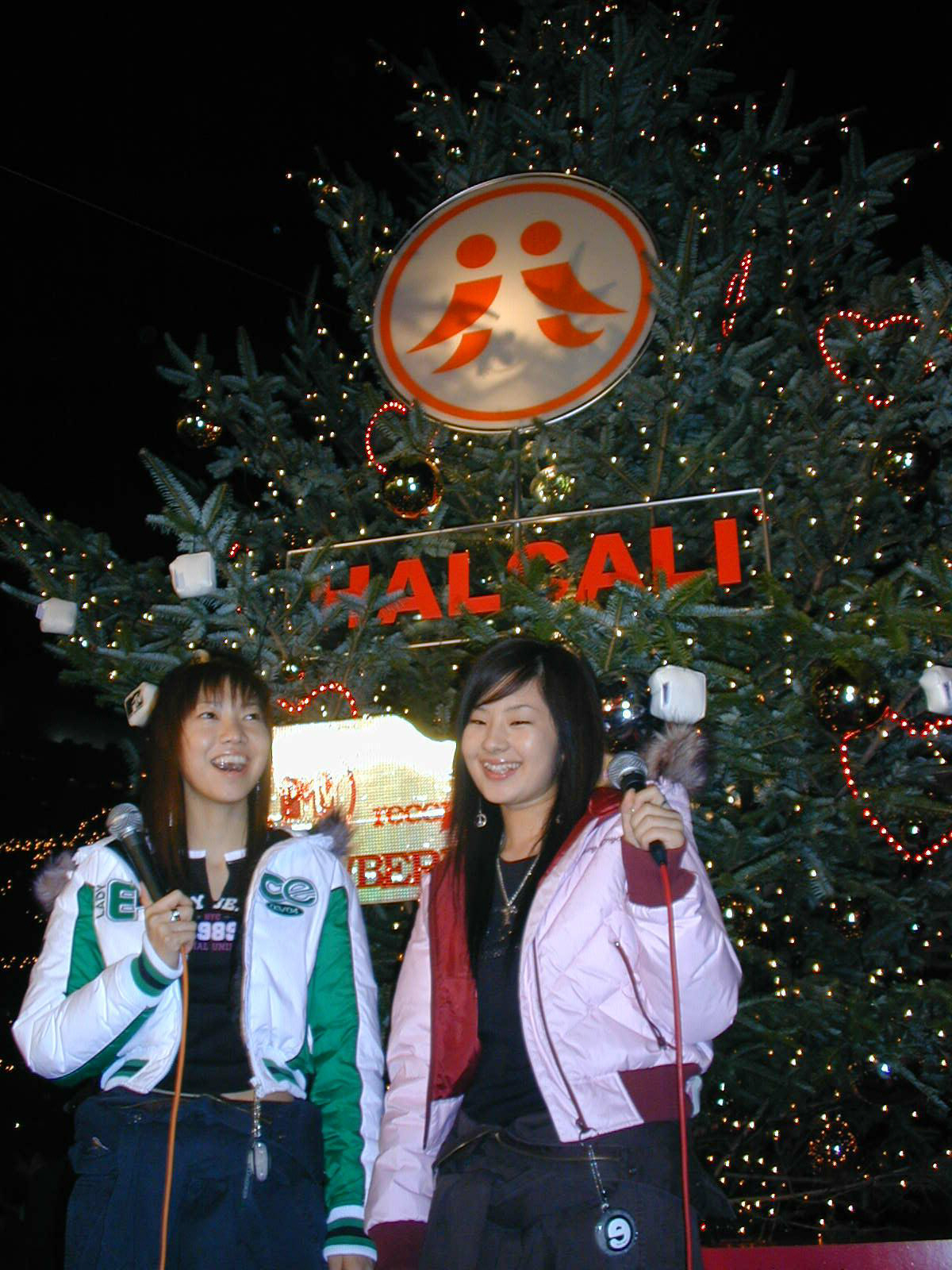 HALCALIのHALCAとYUCALI（2003年11月撮影)