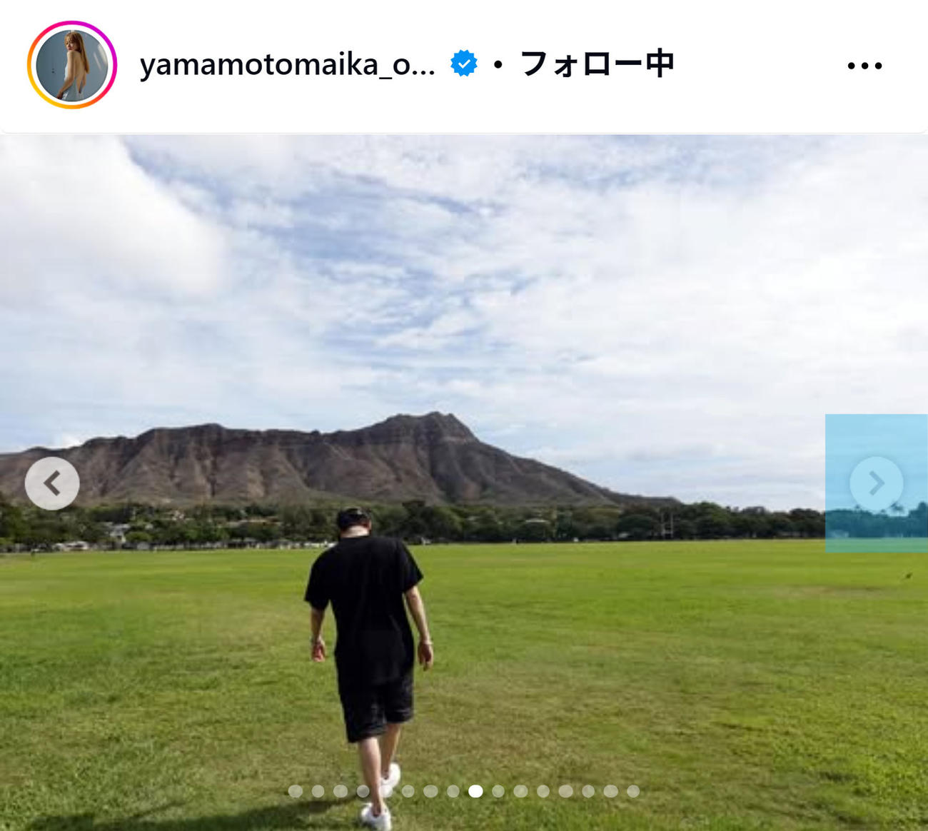 山本舞香のインスタグラムから