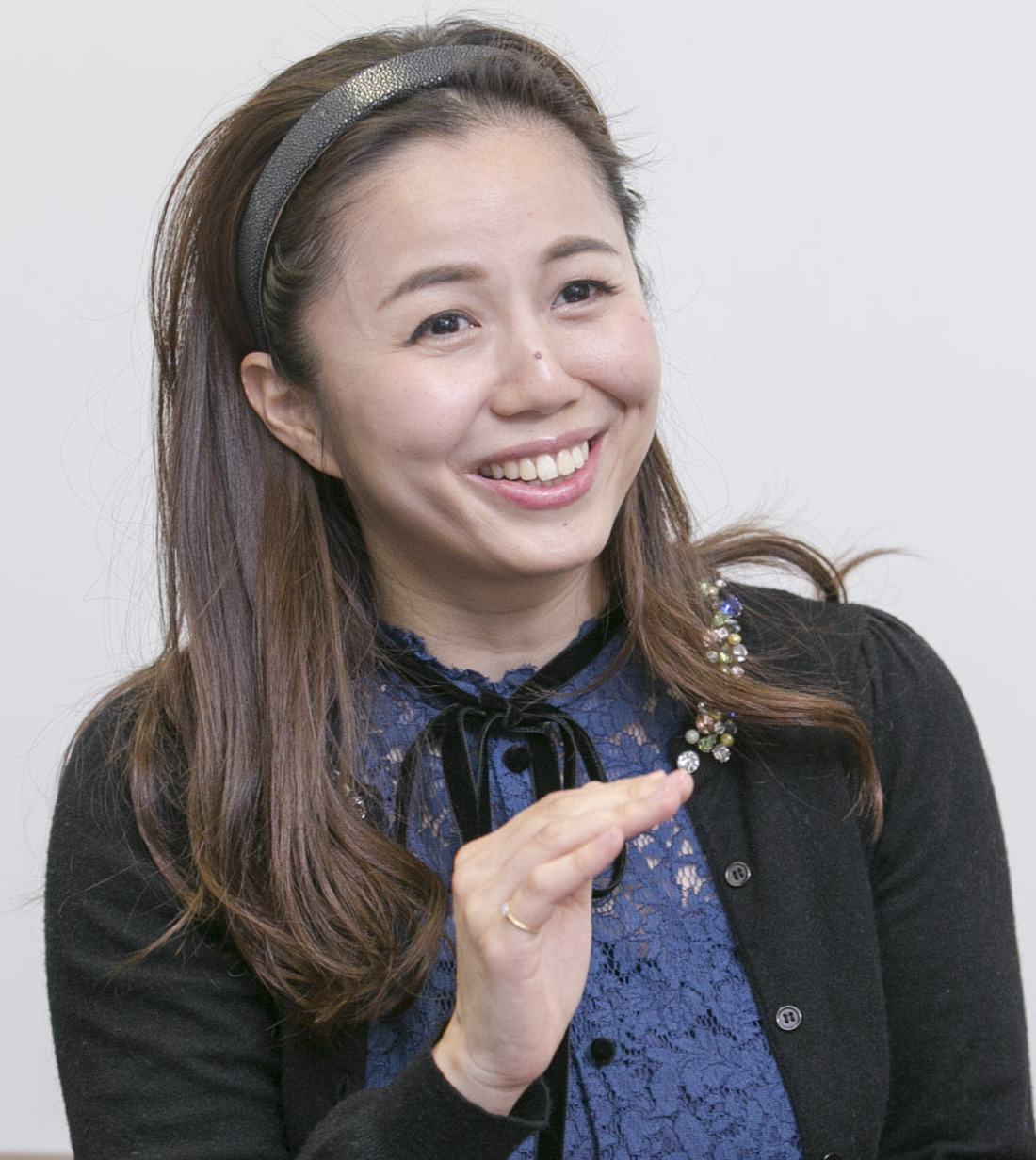 桂紗綾アナ（2019年1月撮影）