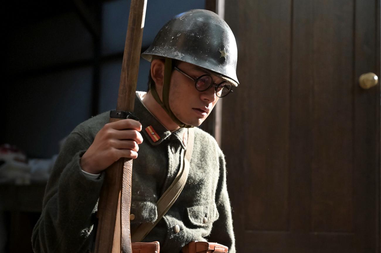 NHK連続テレビ小説「あんぱん」の1場面（C）NHK