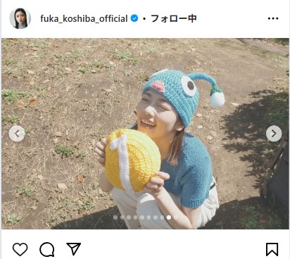 小芝風花のインスタグラムから