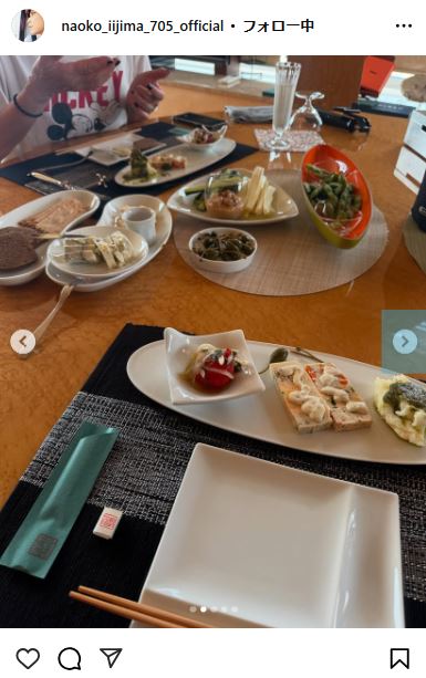 飯島直子のインスタグラムから