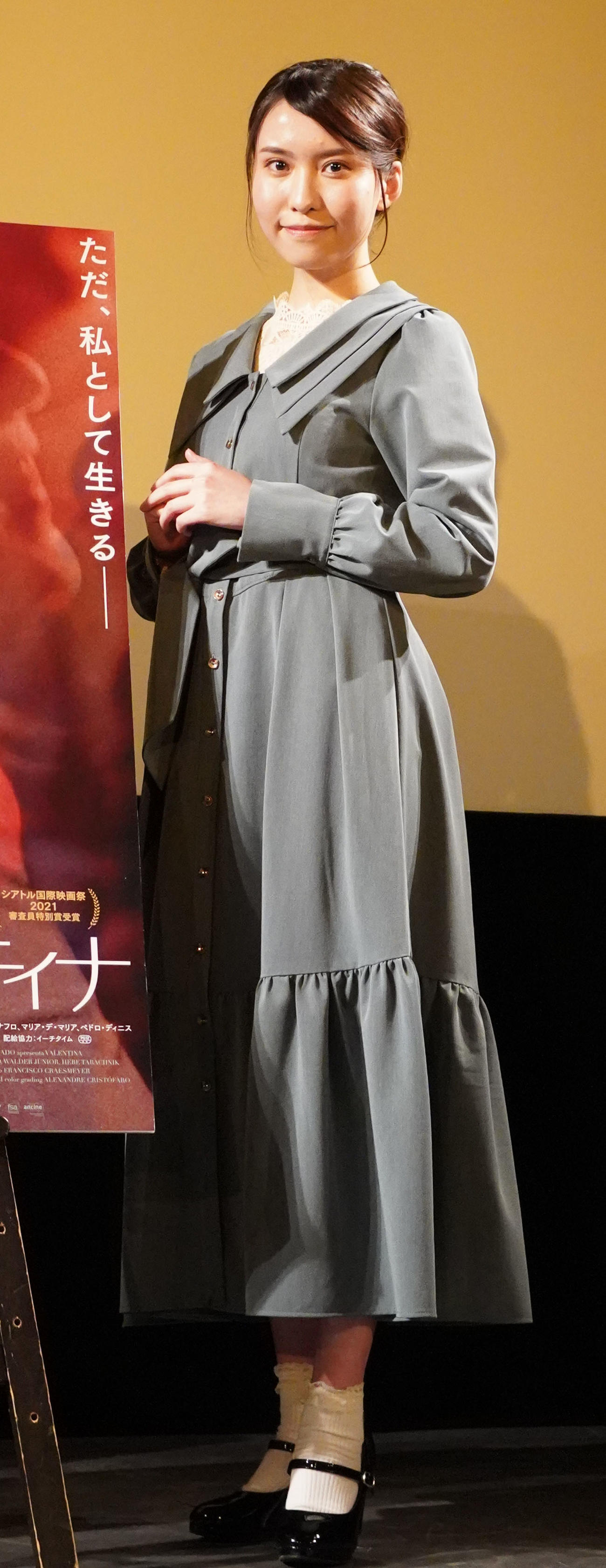 映画「私はヴァレンティナ」の特別一般試写トークイベントに出席した春名風花（撮影・佐藤成）