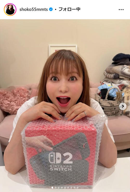 中川翔子「転売ヤーから買ってません」Switch2入手めぐる疑惑を真っ向