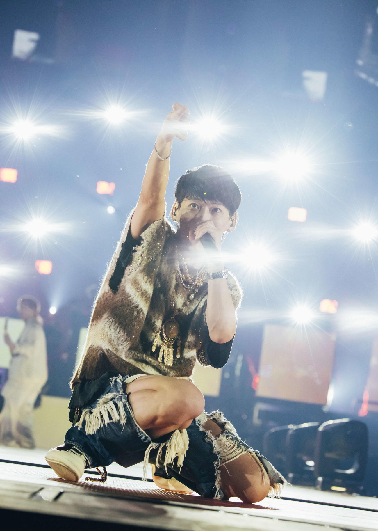 ライブ「EPIPHANY」東京ドーム公演を行ったUVERworld（横山マサト氏撮影）