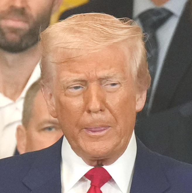 トランプ大統領（2025年4月撮影）