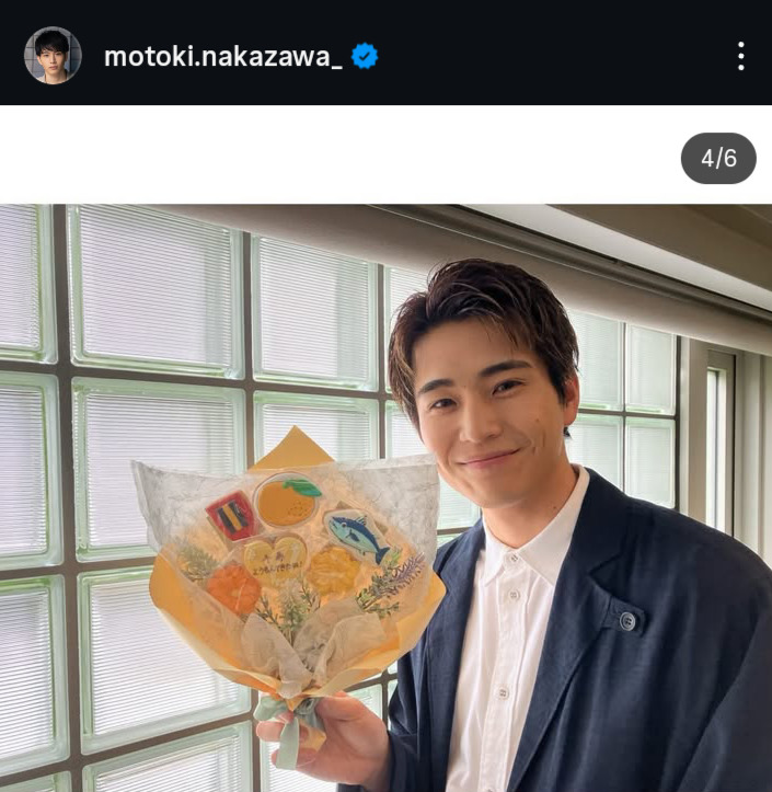 中沢元紀のインスタグラムから