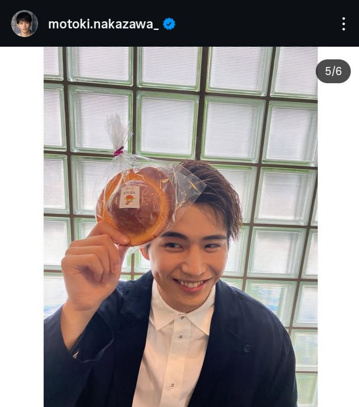 中沢元紀のインスタグラムから