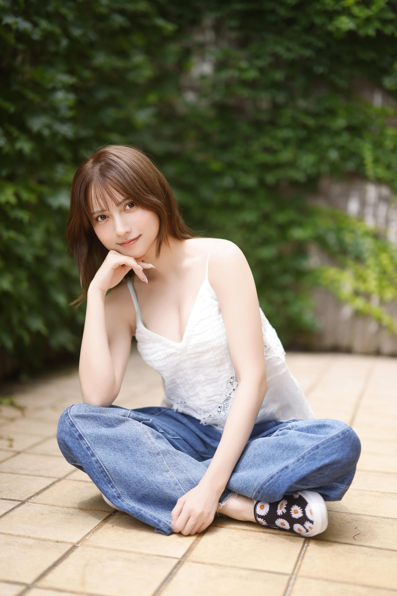 「EX大衆」で表紙グラビアを務めている桃月なしこ（撮影／藤本和典・双葉社）
