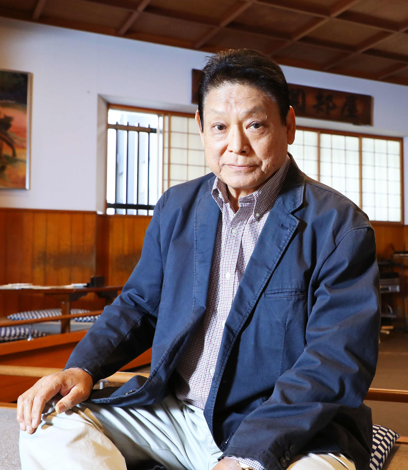 増位山太志郎さん（2020年11月撮影）　　　　