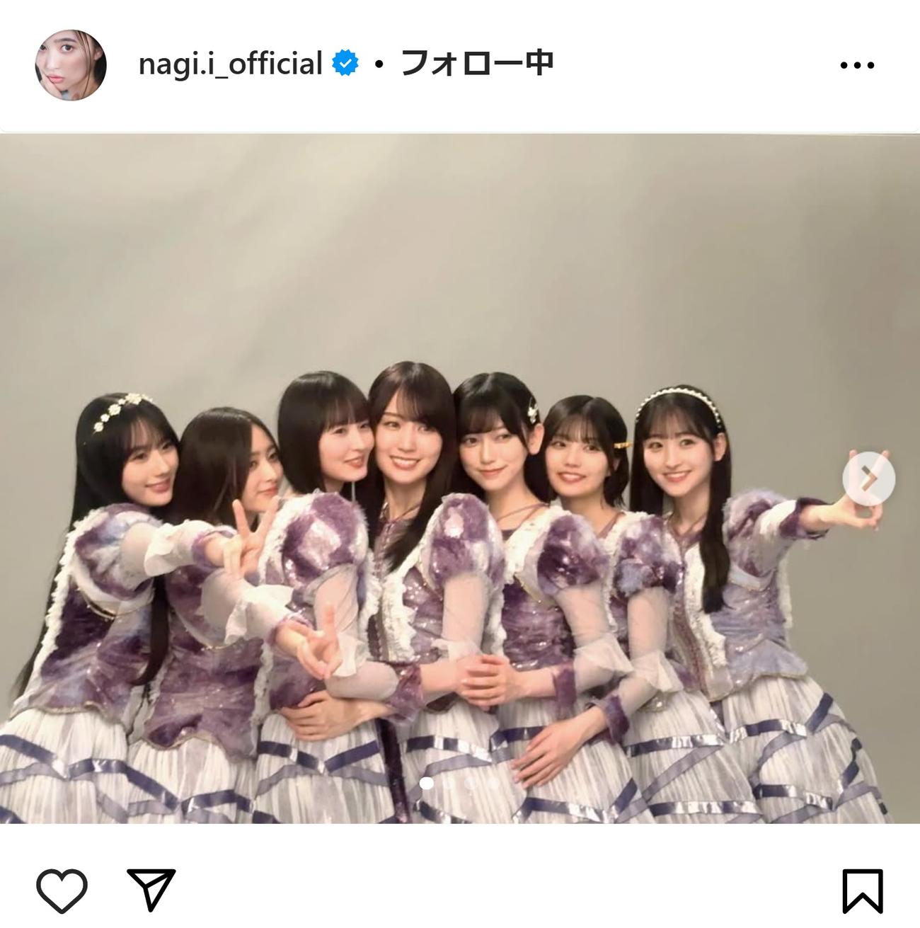 乃木坂46井上和のインスタグラムから