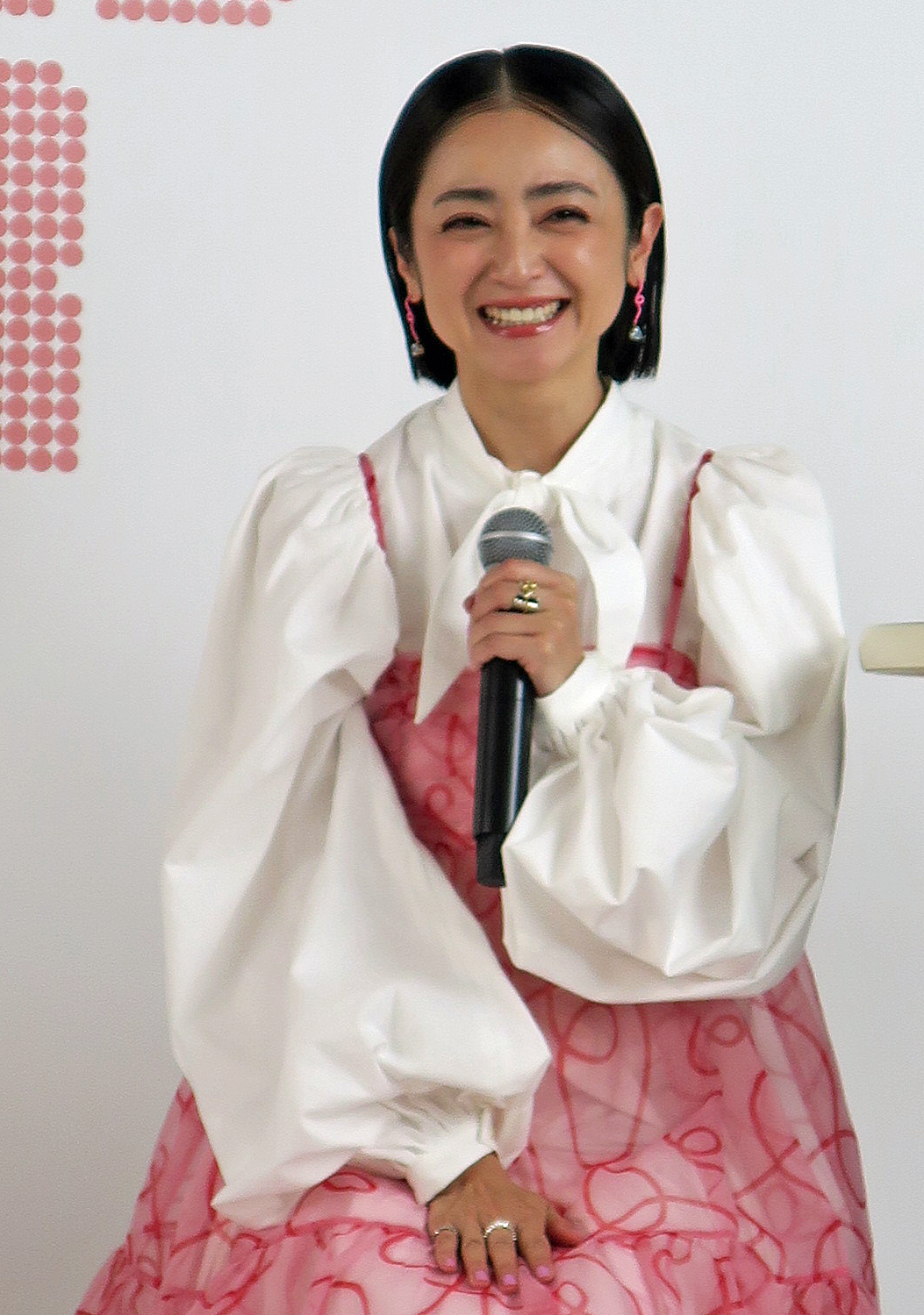 「ENERGETIC MONSTER」HIRO ODAGIRI BEAUTY SELECTED POP UPオープニングイベントに登場した安達祐実