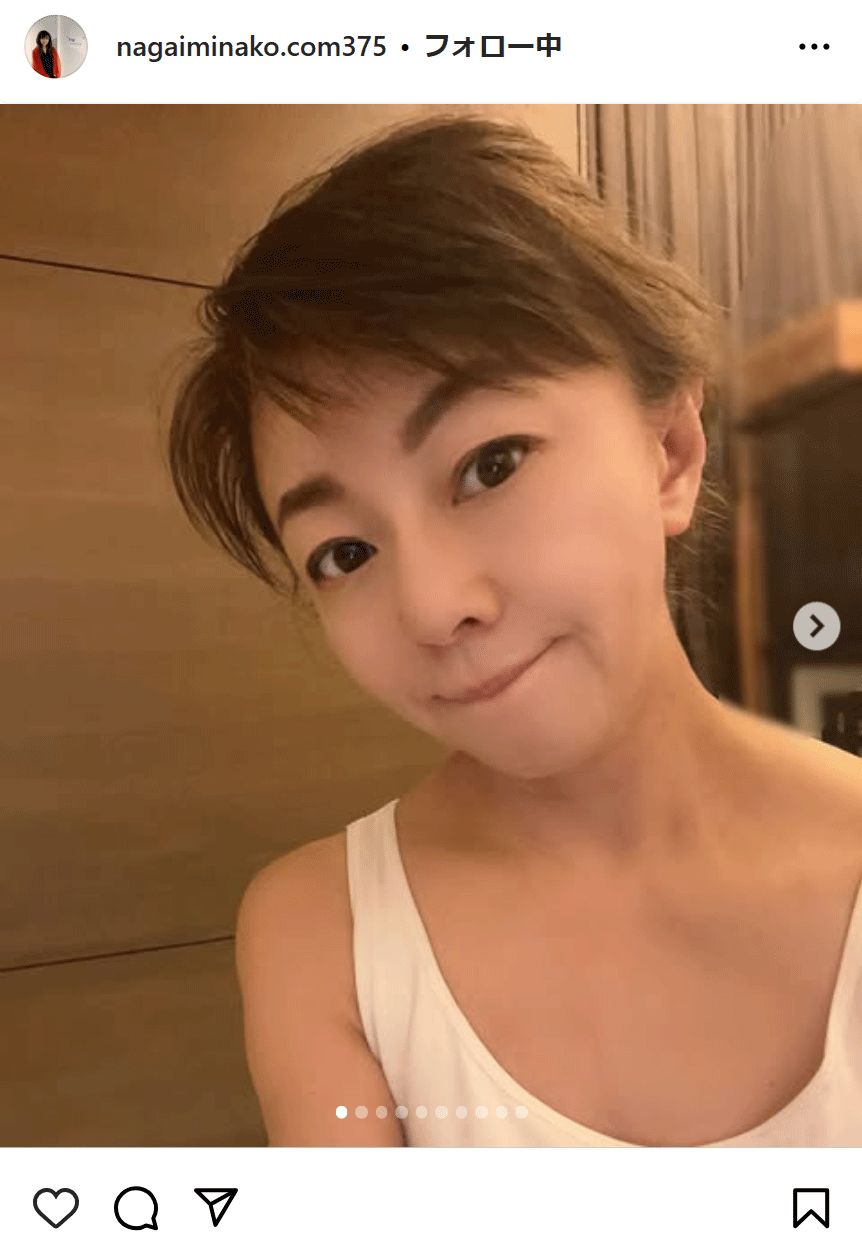 永井美奈子のインスタグラムから