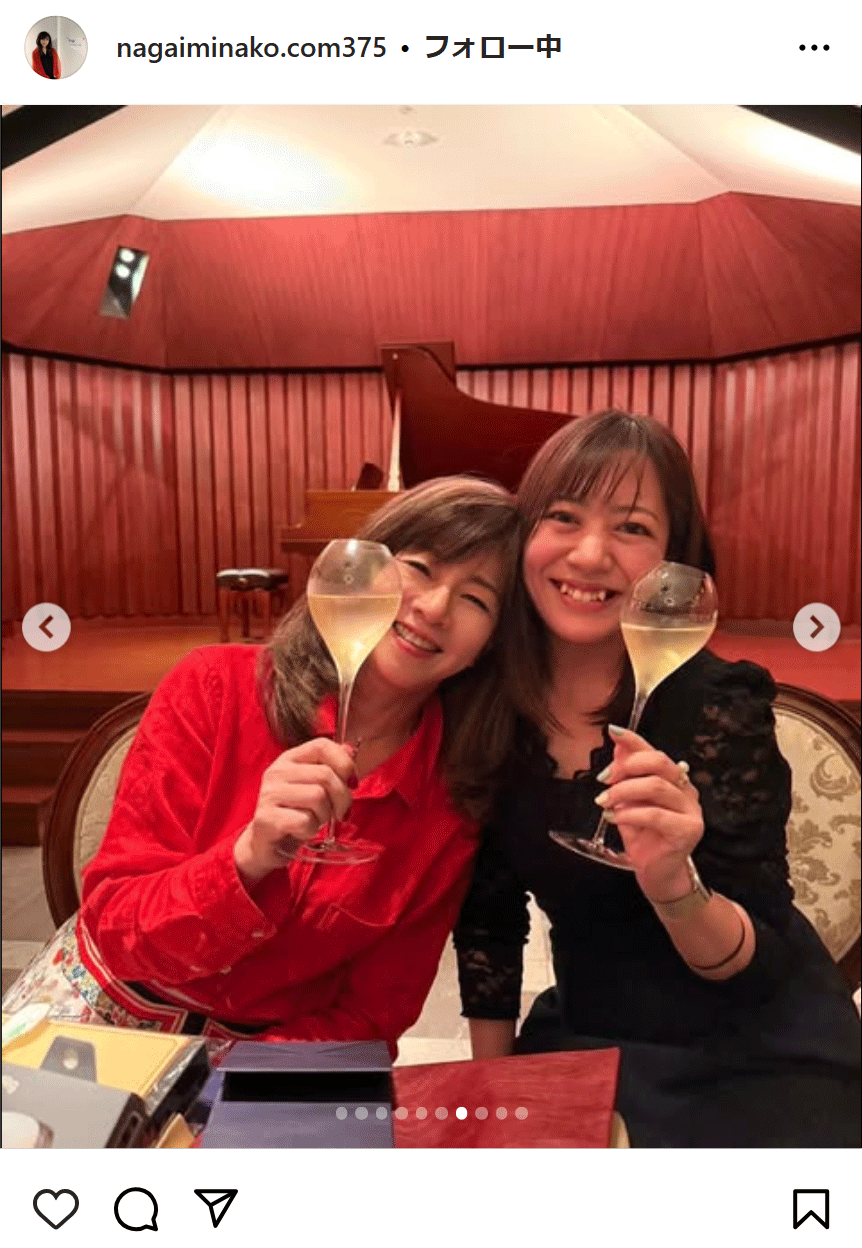 永井美奈子のインスタグラムから