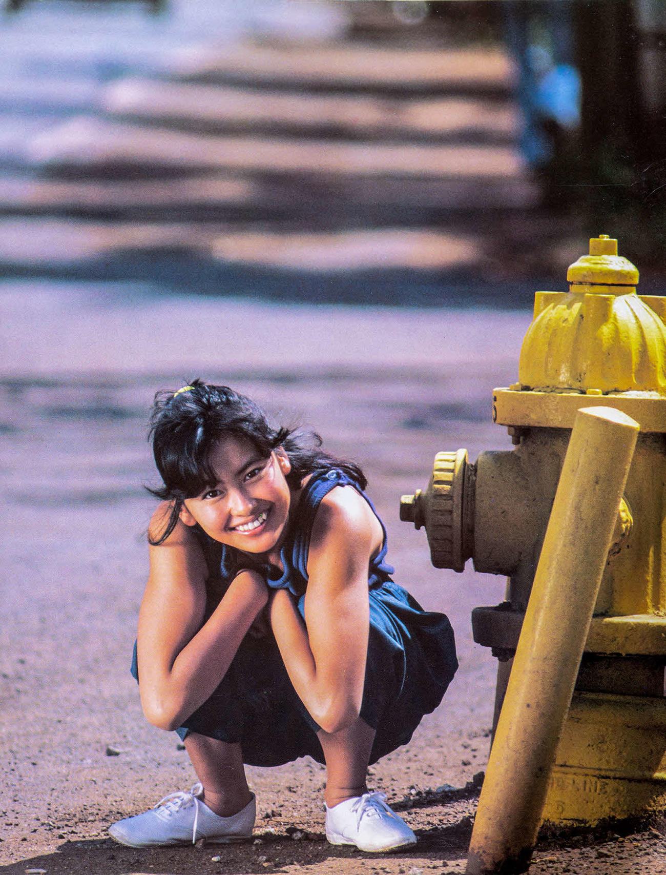 ハワイでの初写真集撮影時の中山美穂さん（「中山美穂『C』からの物語」から）