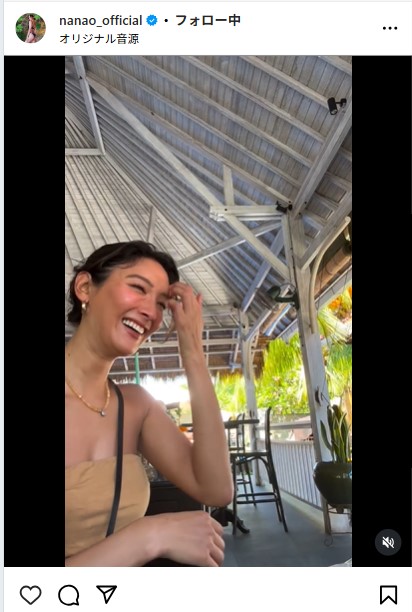 菜々緒のインスタグラムから