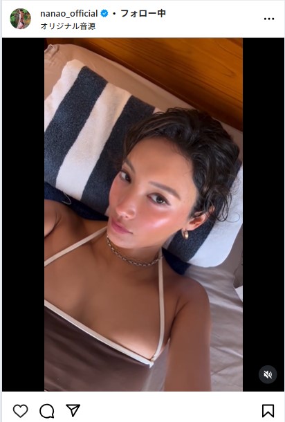 菜々緒のインスタグラムから