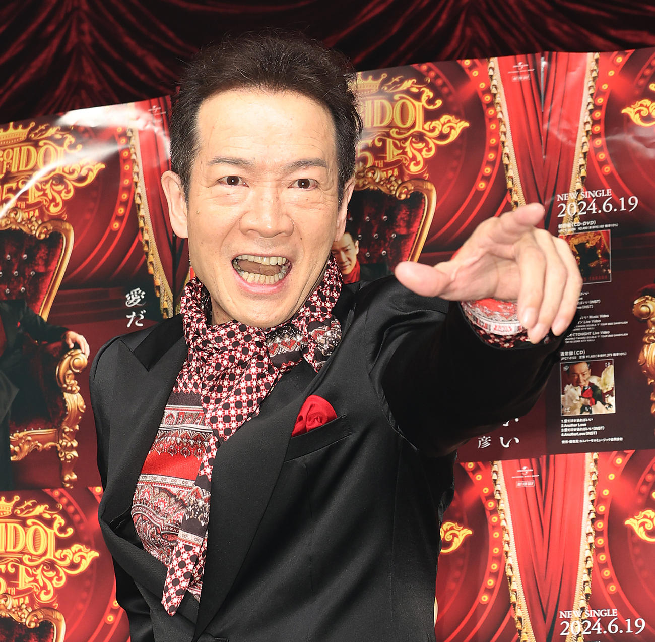 田原俊彦（2024年6月撮影）
