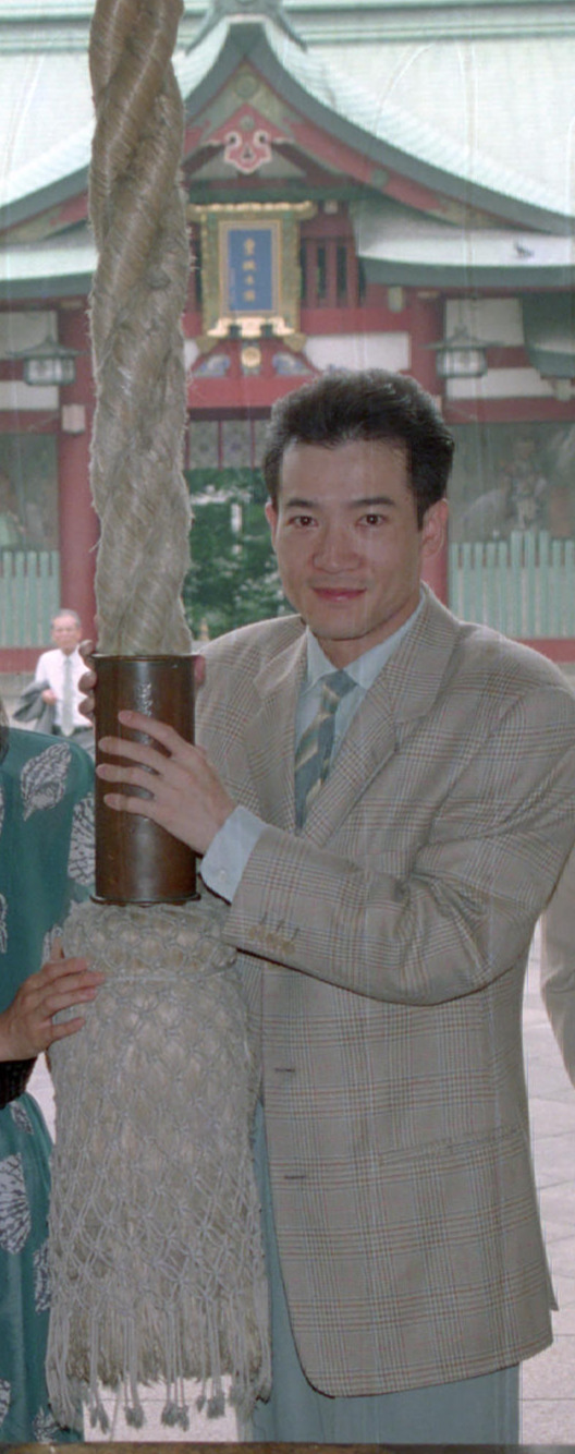 フジテレビ系番組で、おはらいした田原俊彦（1994年撮影）