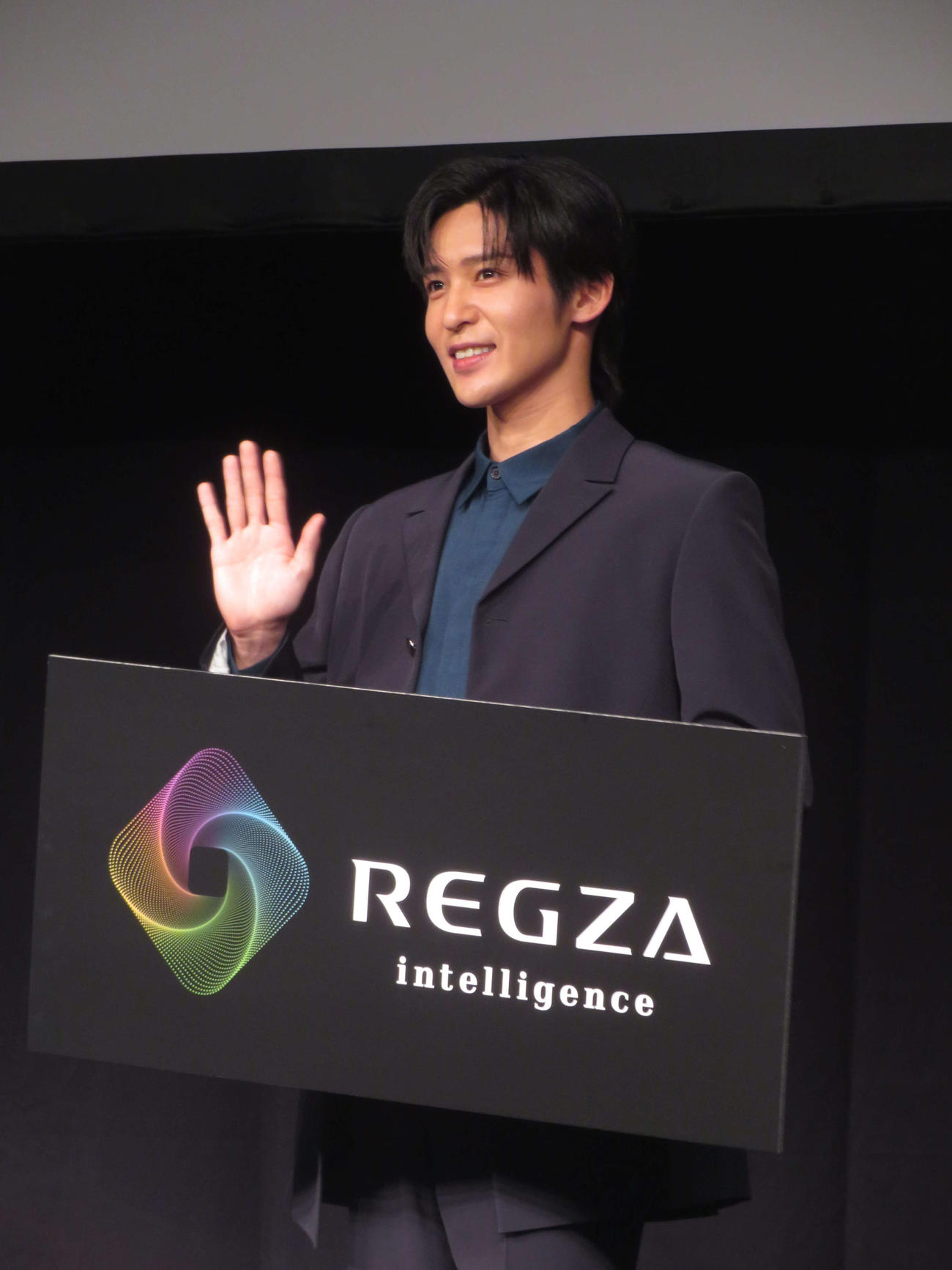 「レグザ2025年夏　新世代映像技術開発・新CM発表会」に出席したSnow Man目黒蓮