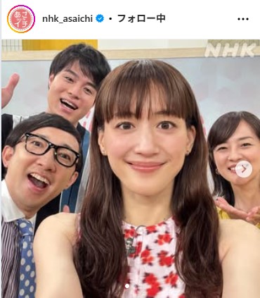 NHK「あさイチ」の公式インスタグラムから