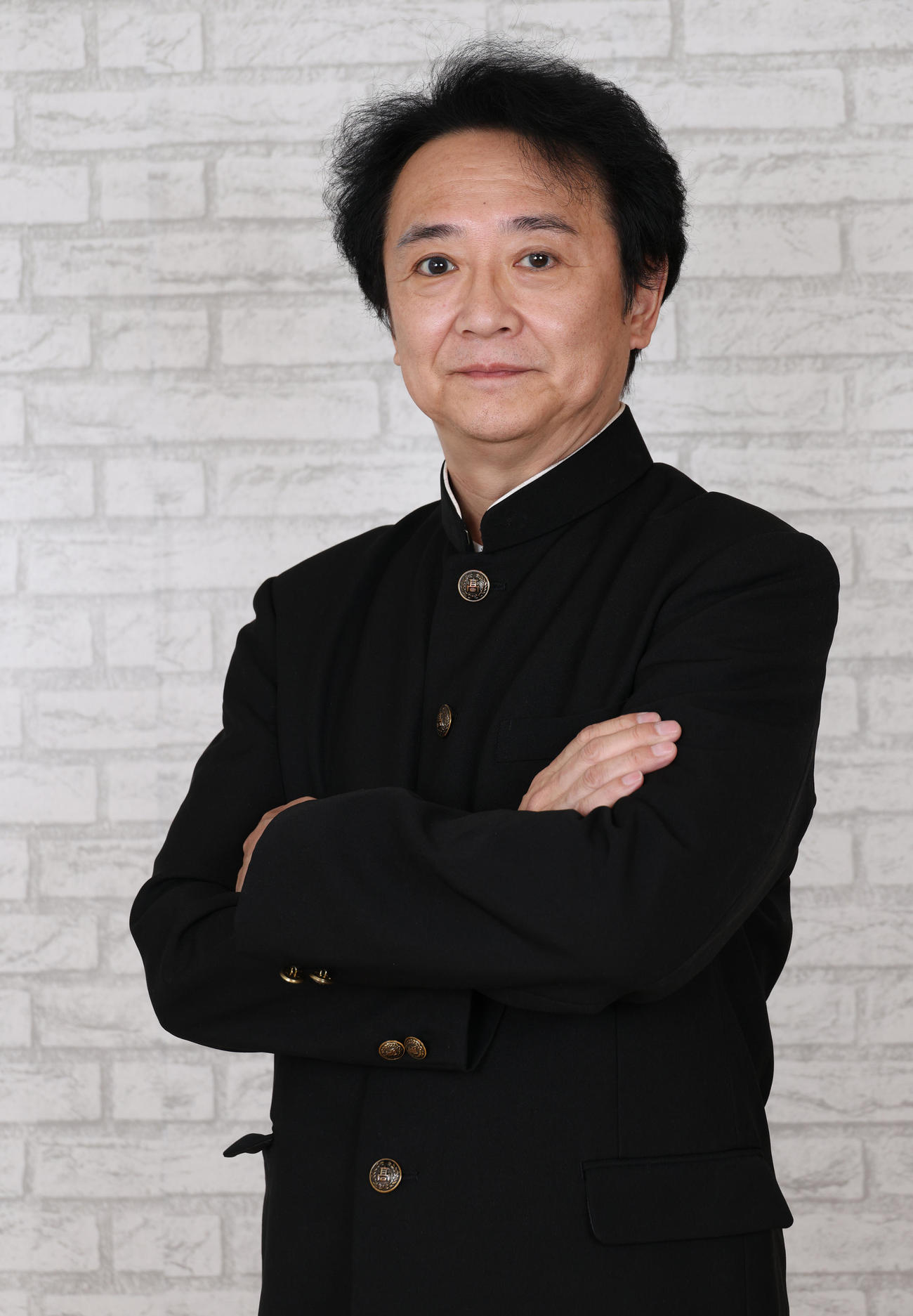 映画「還暦高校生」について語るひかる一平（撮影・中島郁夫）