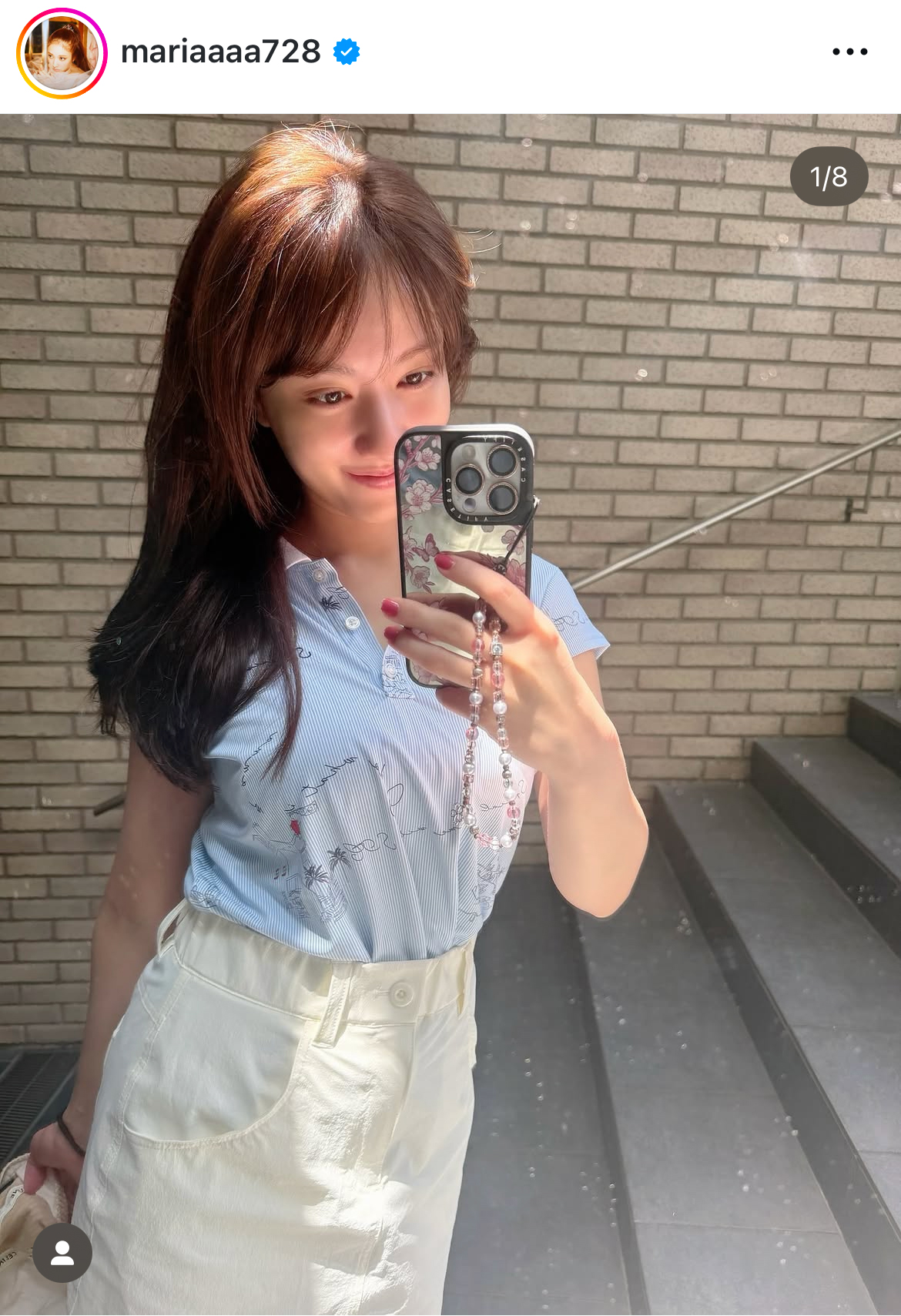 谷まりあのインスタグラムから