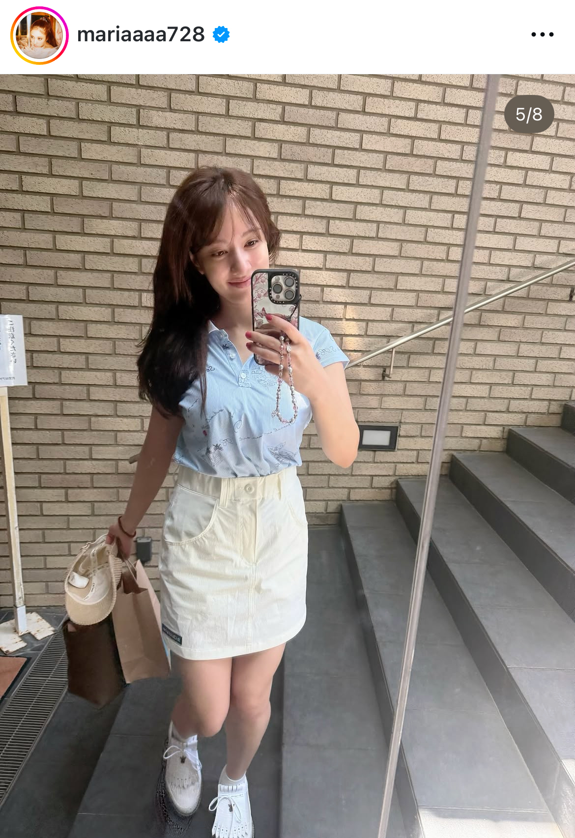 谷まりあのインスタグラムから