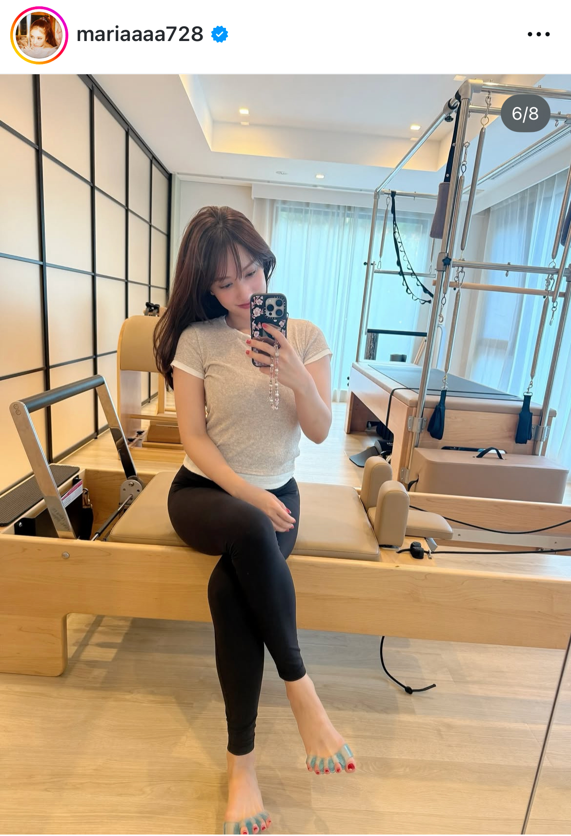 谷まりあのインスタグラムから