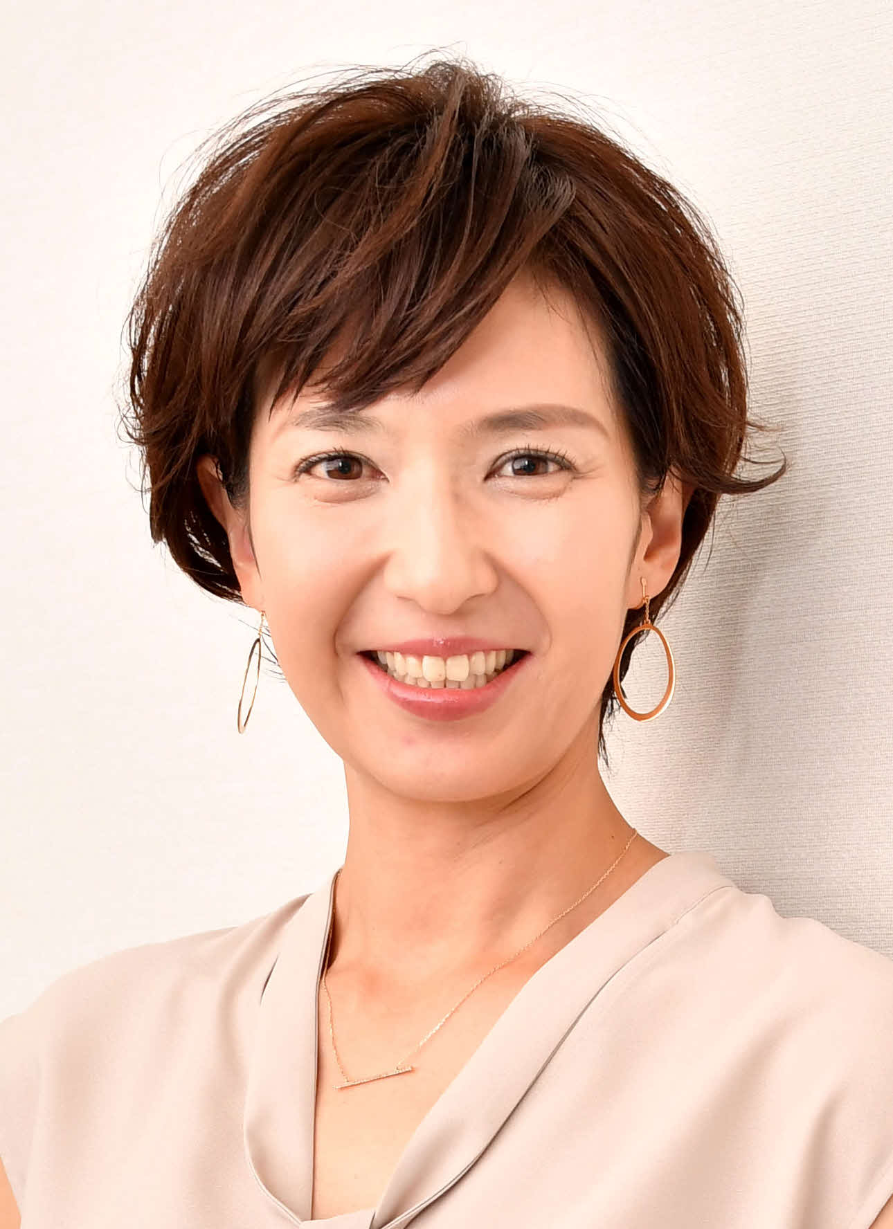 フリーアナの徳永有美（18年9月12日撮影）