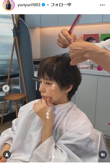 石田ゆり子のインスタグラムから