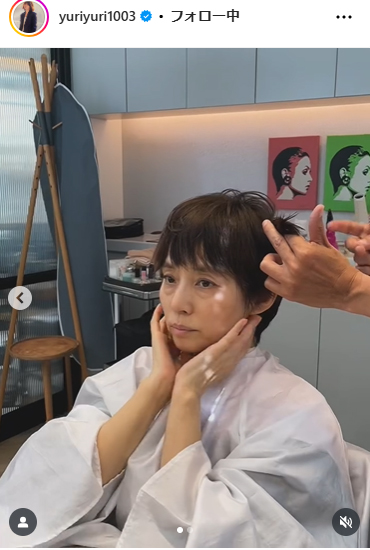 石田ゆり子のインスタグラムから