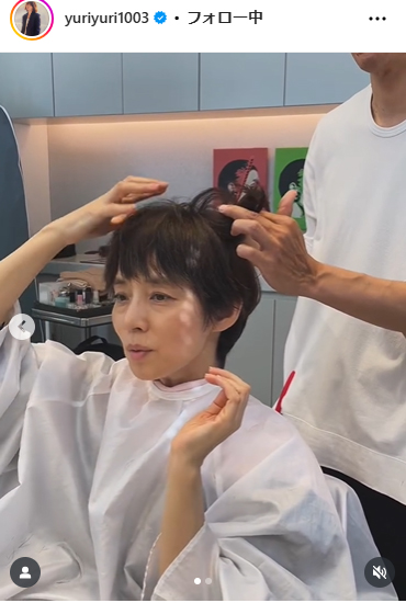 石田ゆり子のインスタグラムから