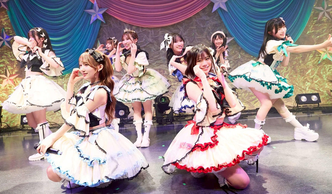 結成15周年記念ライブの東京公演を行ったSUPER☆GiRLS
