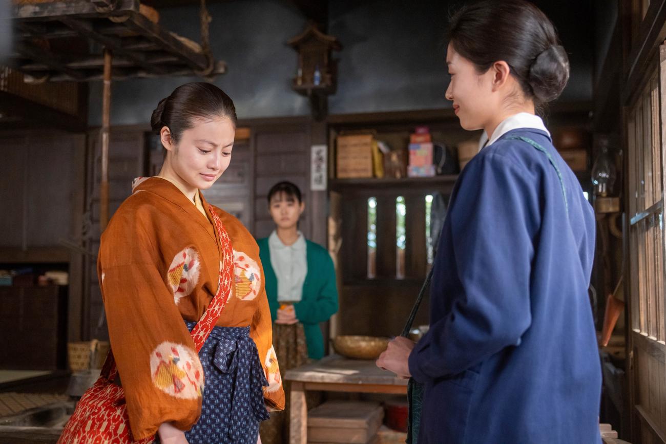 NHK連続テレビ小説「あんぱん」の1場面（C）NHK