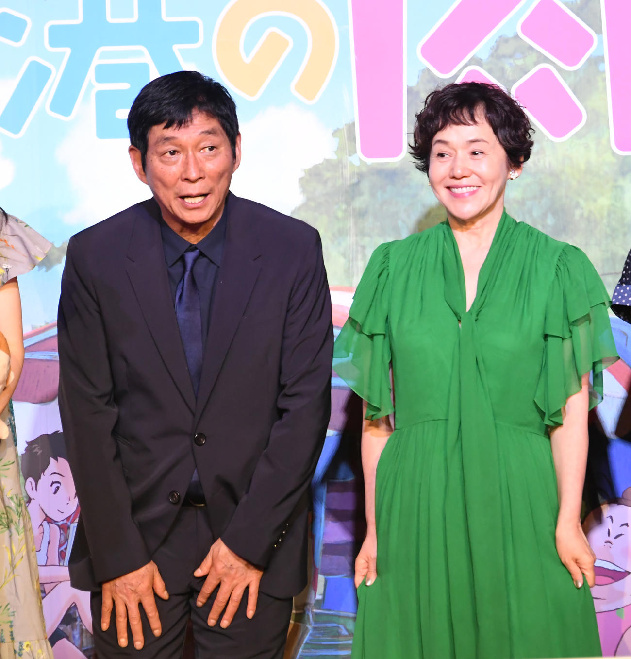 明石家さんま、大竹しのぶ（右）（2021年5月撮影）