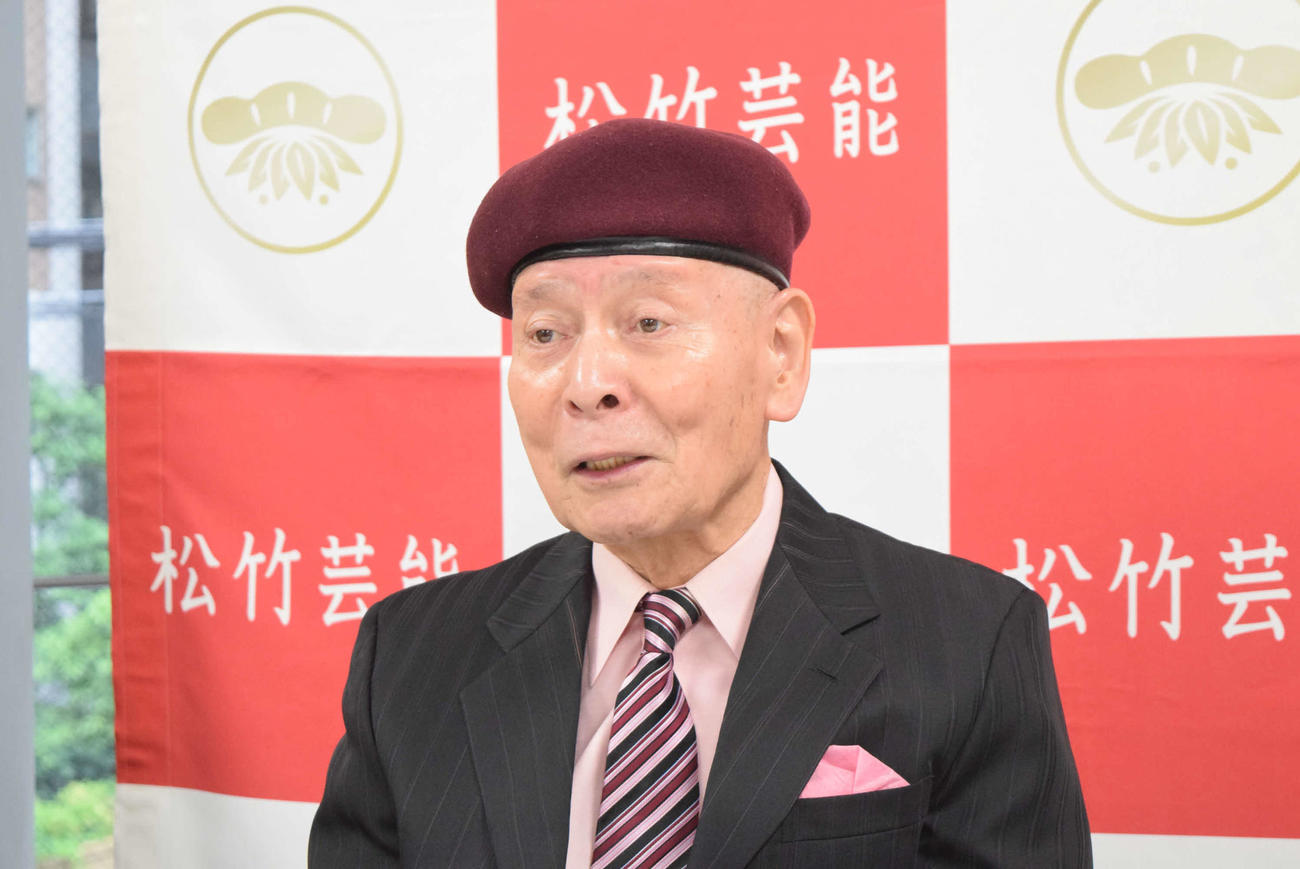 芸歴55周年記念公演を開催する海原かなた（撮影・阪口孝志）