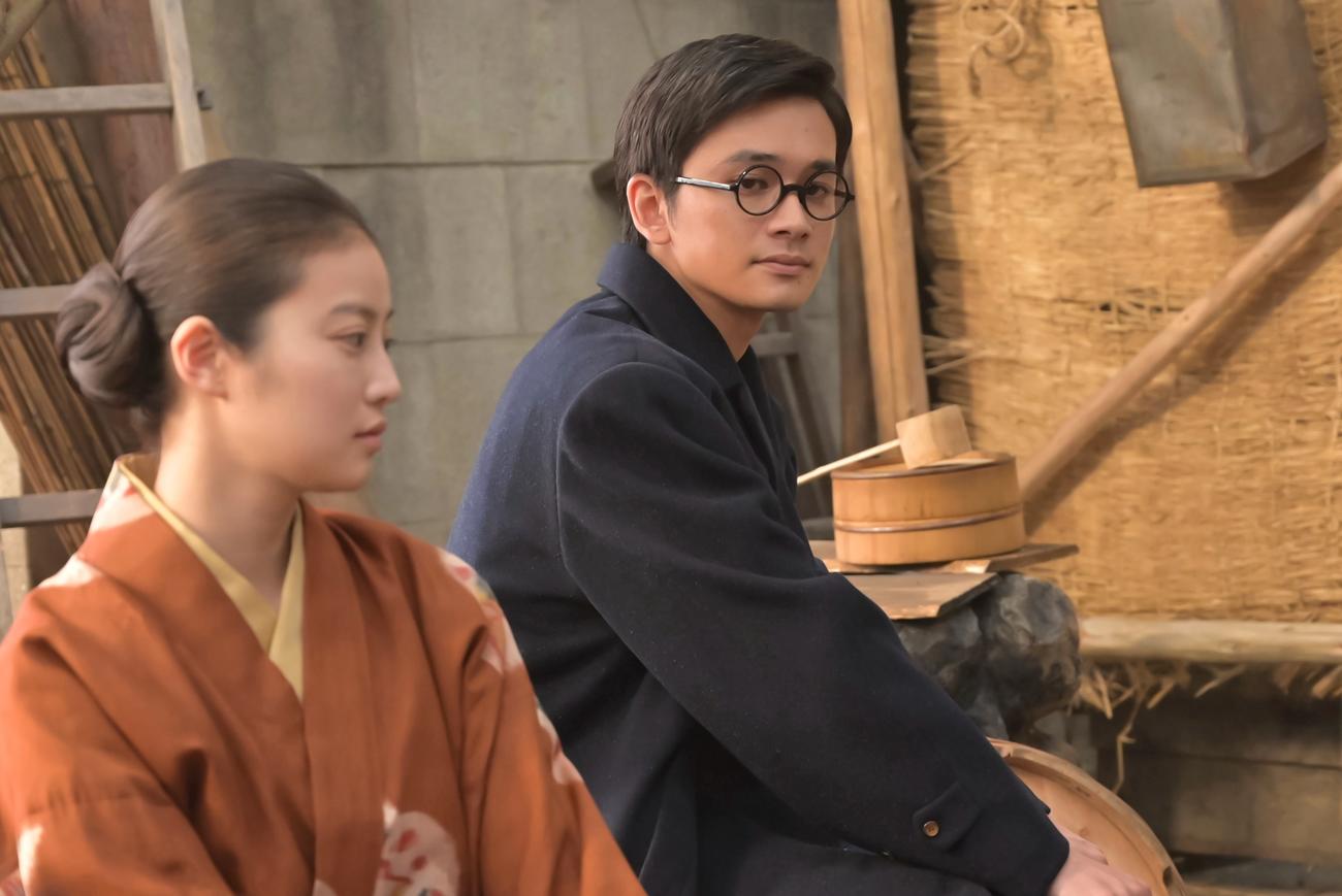 NHK連続テレビ小説「あんぱん」の1場面（C）NHK