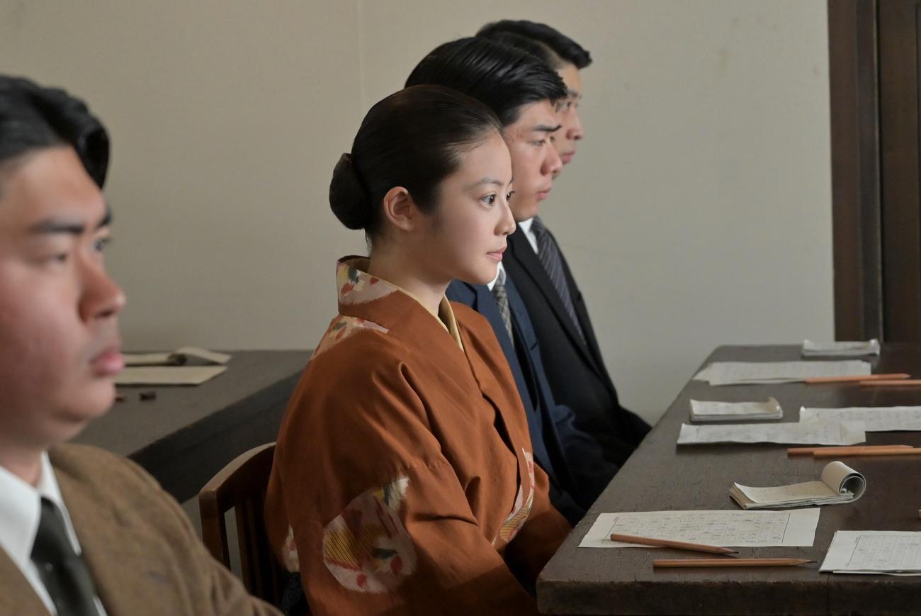 NHK連続テレビ小説「あんぱん」の1場面（C）NHK