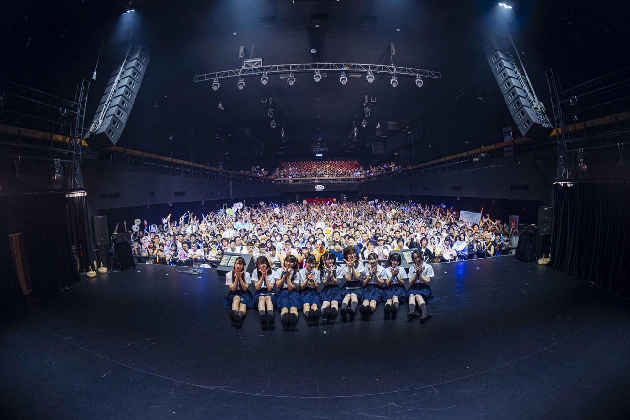 「高嶺のなでしこ　LIVE AROUND 2025　－Spring Ride－in Guangzhou」を開催した高嶺のなでしこ